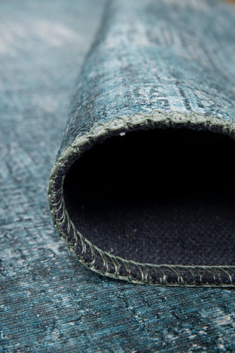 Conceptum Folk Chenille - Azul 75 x 150 cm